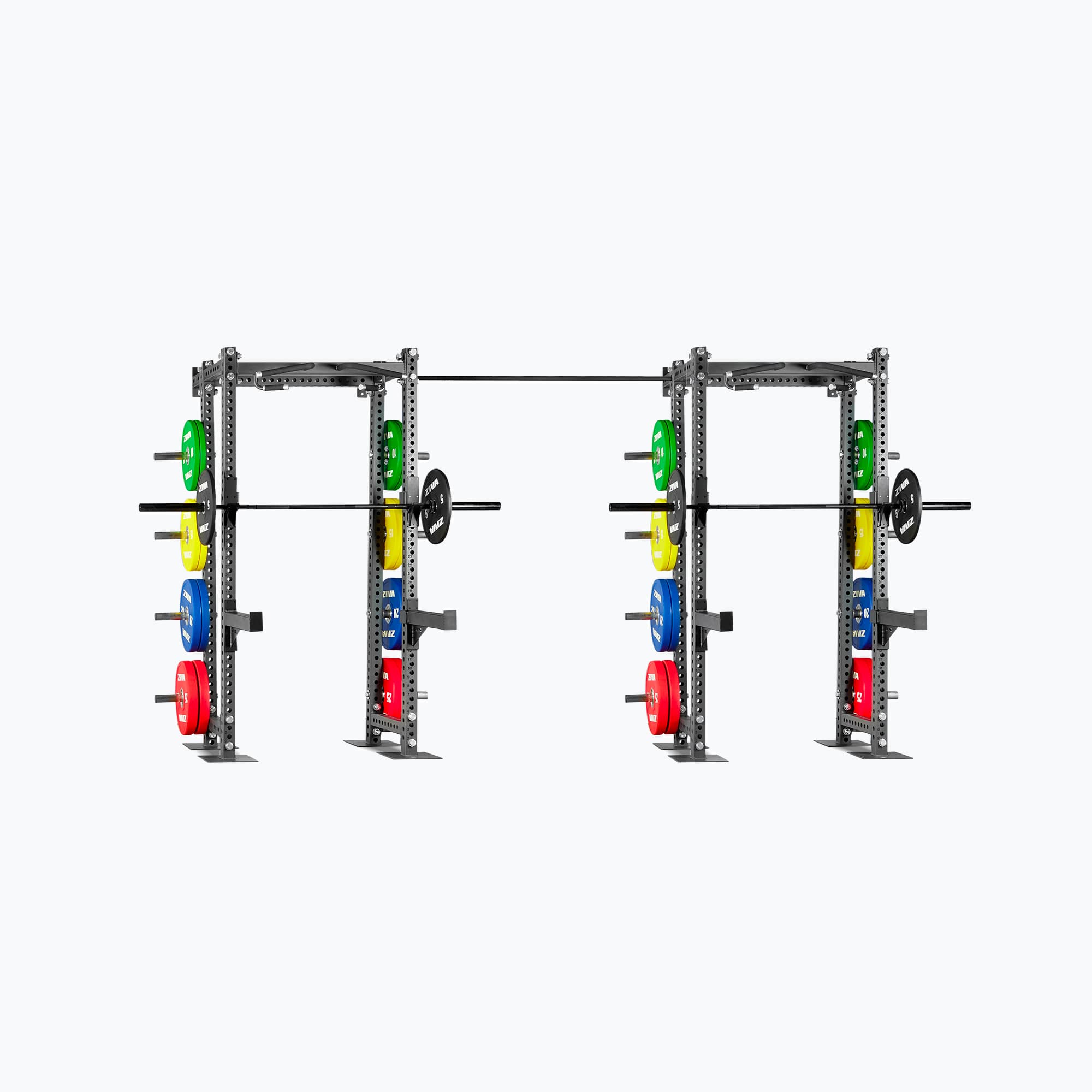 XP WALL HALF RACK + SINGLE PULL UP BAR + XP WALL HALF RACK